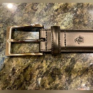 🖤NWT Penguin black leather belt size 38 - excellent condition